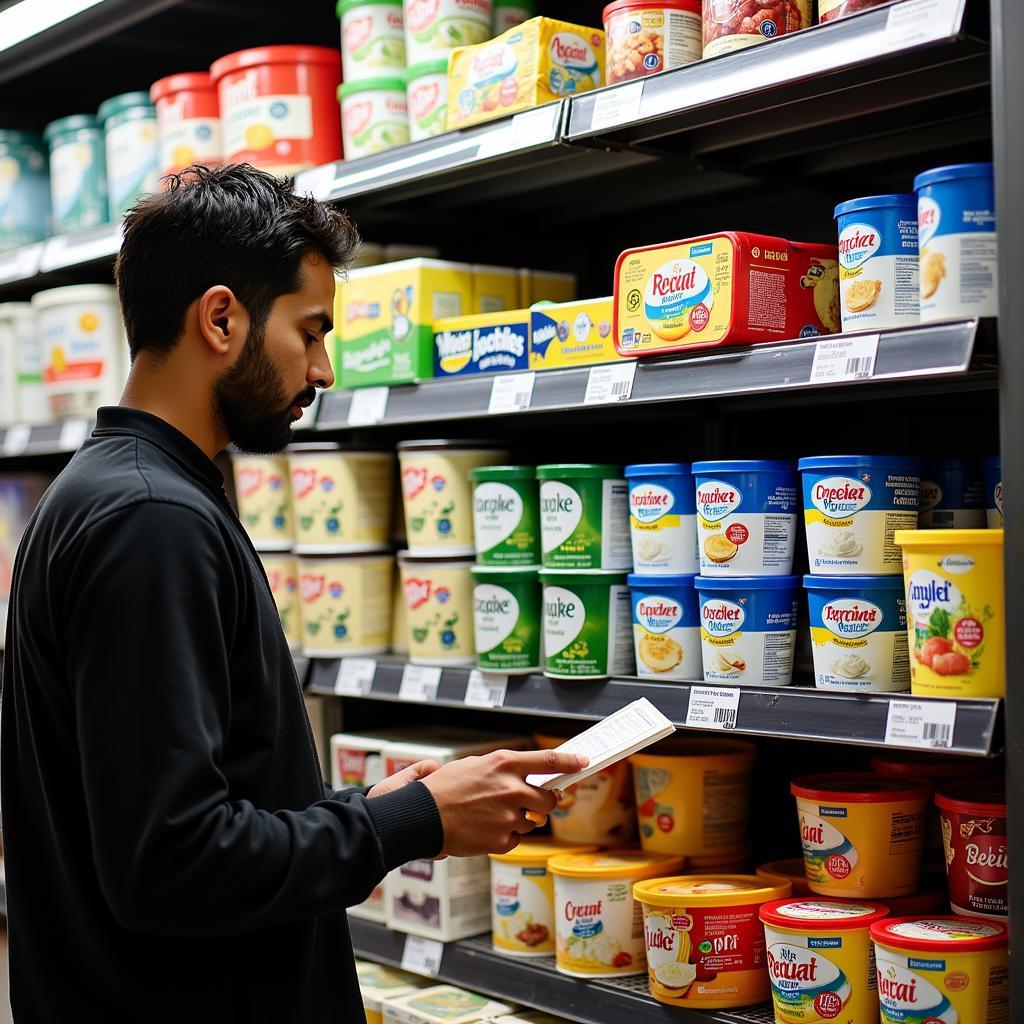 Selecting Cream Cheese in Pakistan