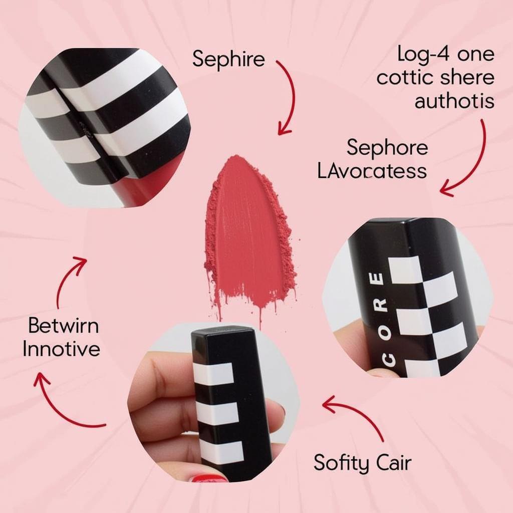 Sephora Lipstick Authenticity Check - Key Features