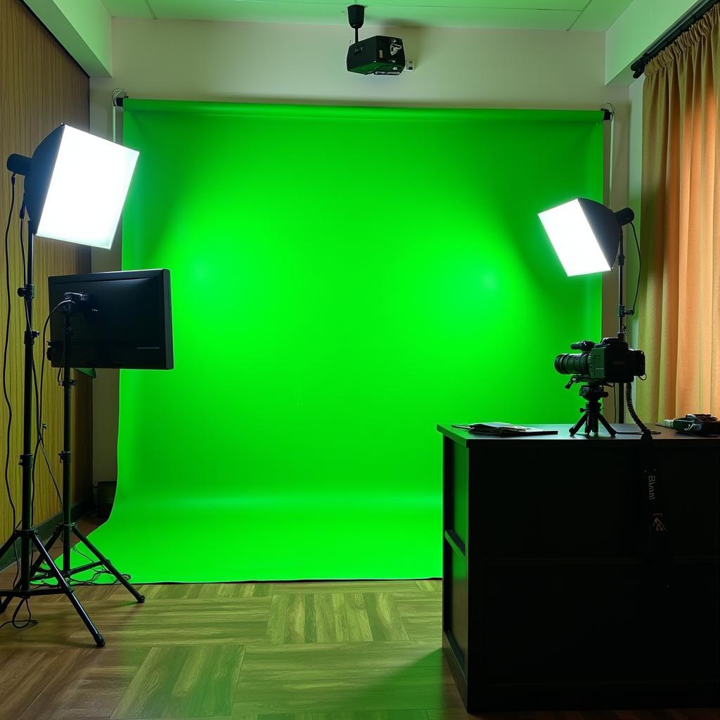 Setting Up a Green Screen Studio in Pakistan