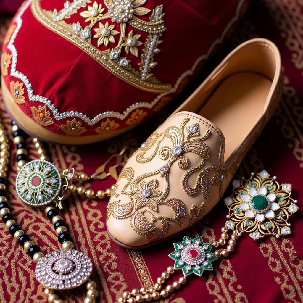 Sherwani Accessories for the Pakistani Groom