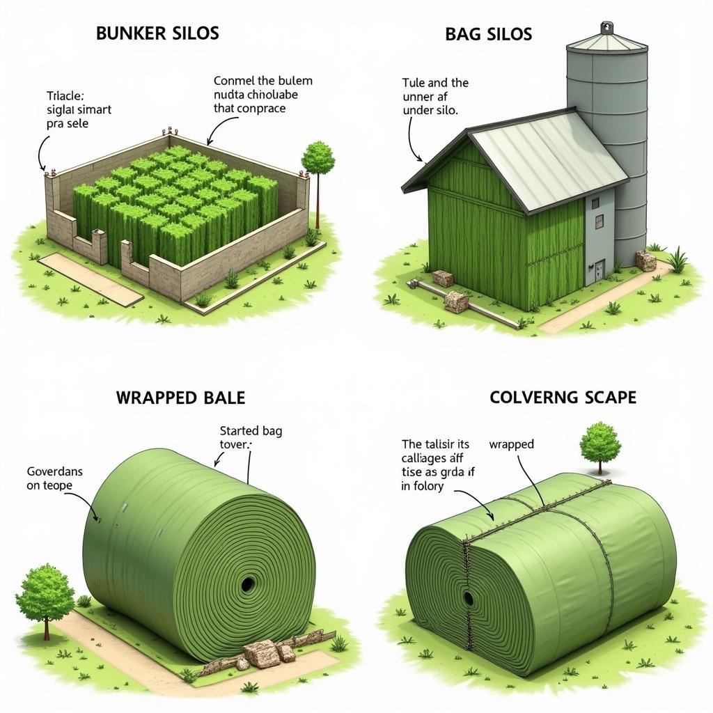 Silage Storage Methods in Pakistan