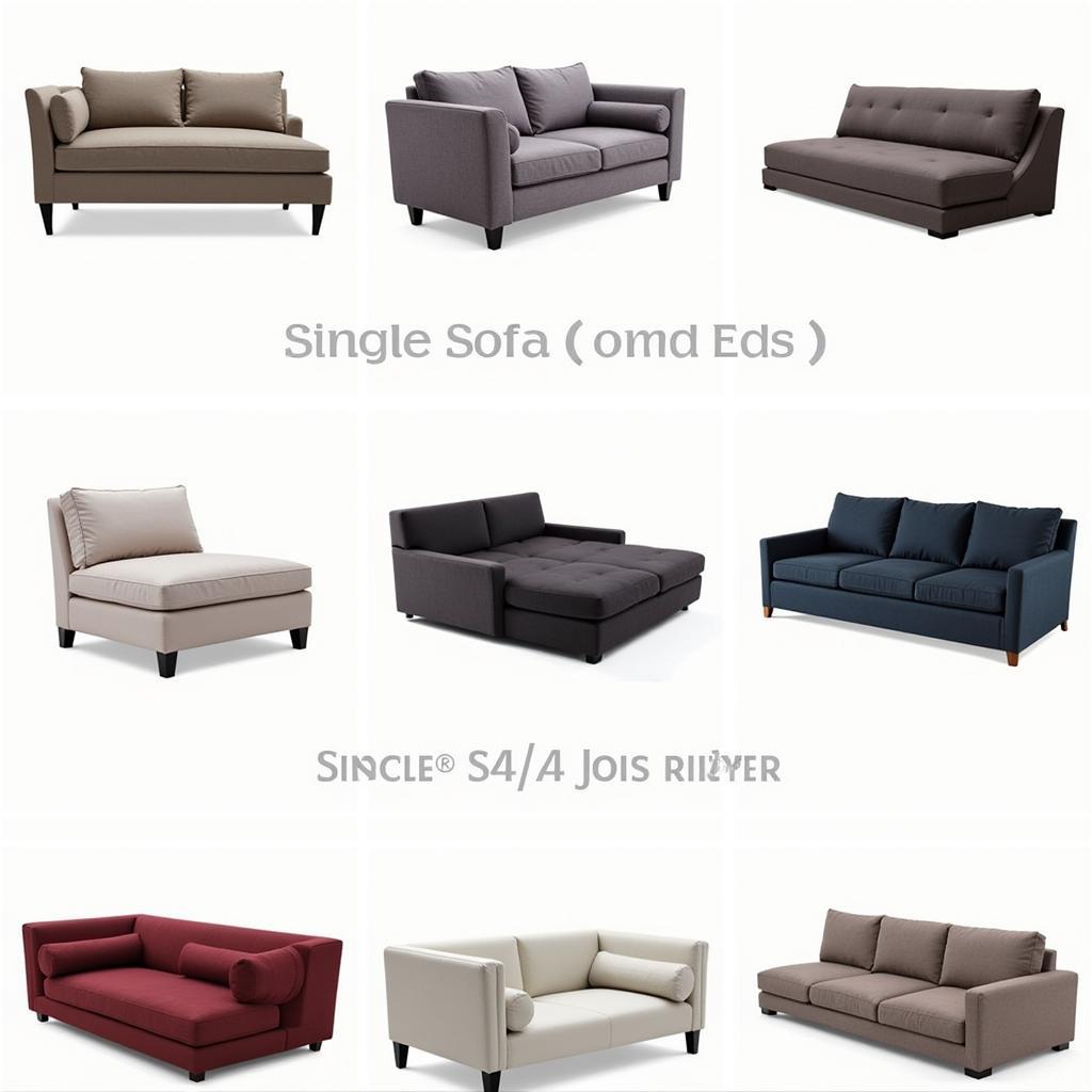 Affordable Fabric Single Sofa Come Bed Options in Pakistan