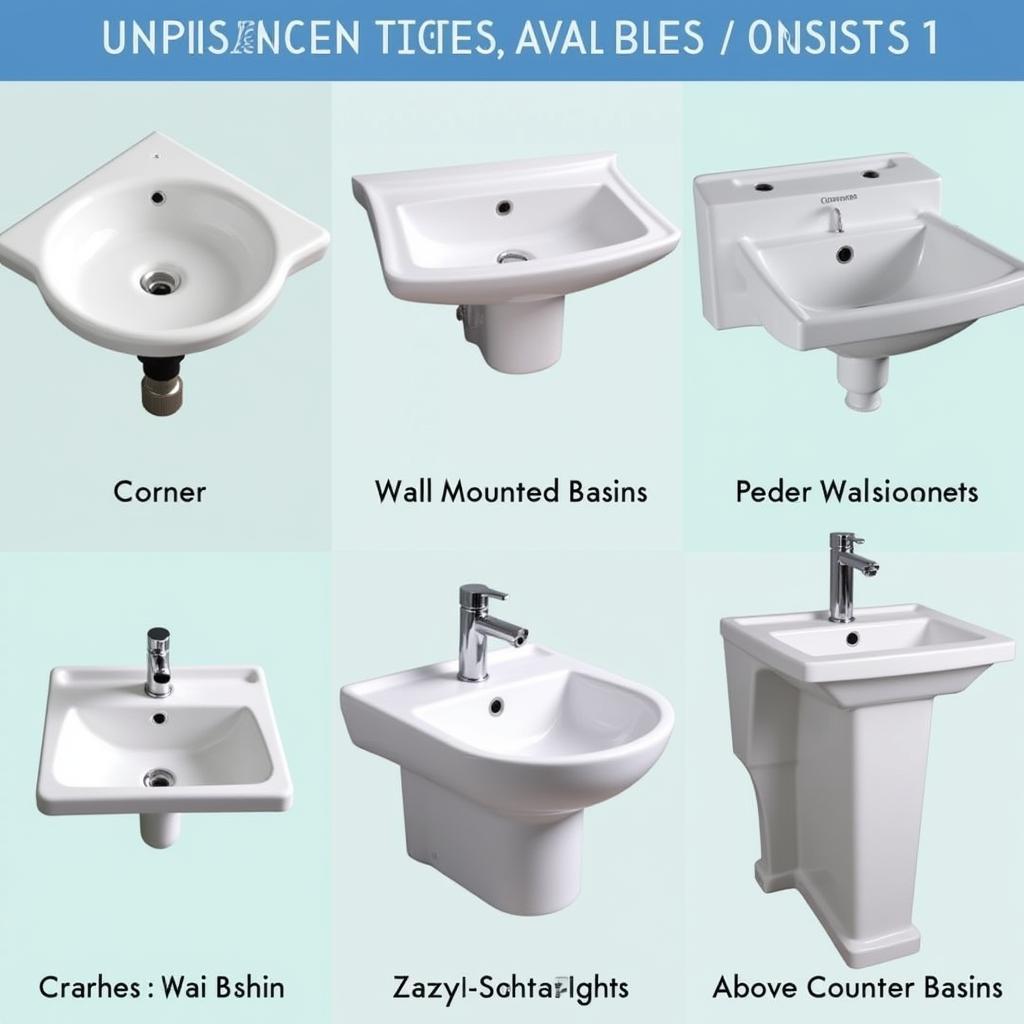 Small Wash Basin Types Available in Pakistan