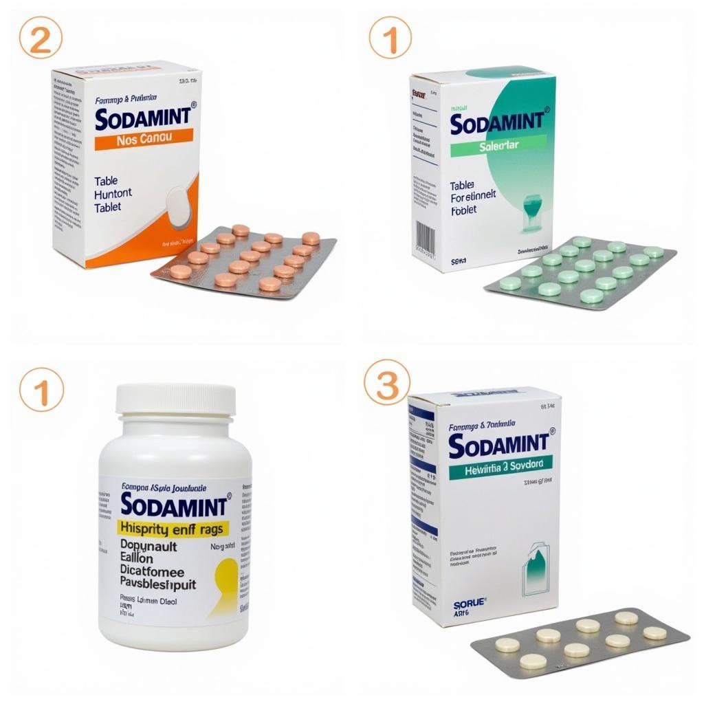 Sodamint Tablet Packaging in Pakistan