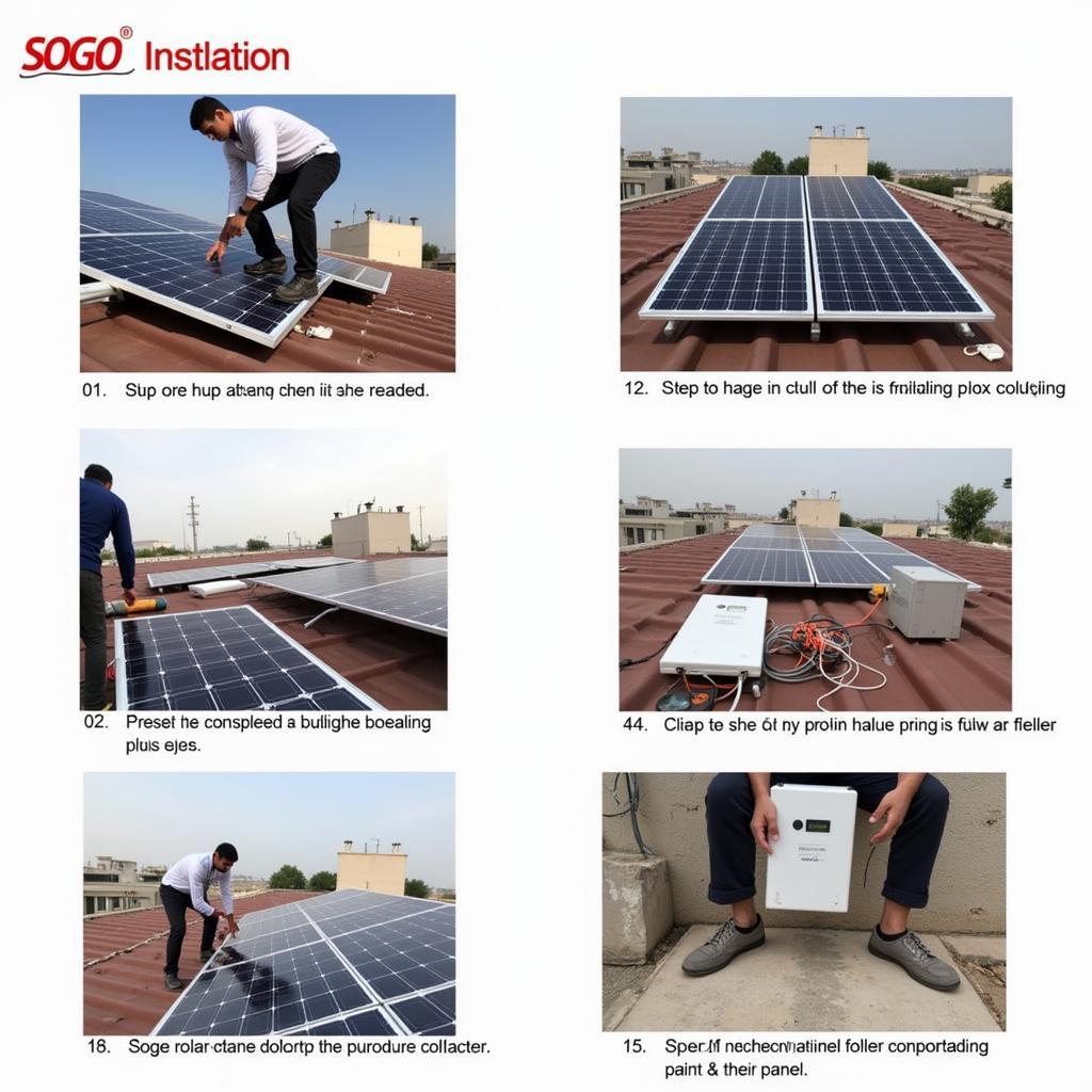 Sogo Solar Panel Installation Process in Pakistan