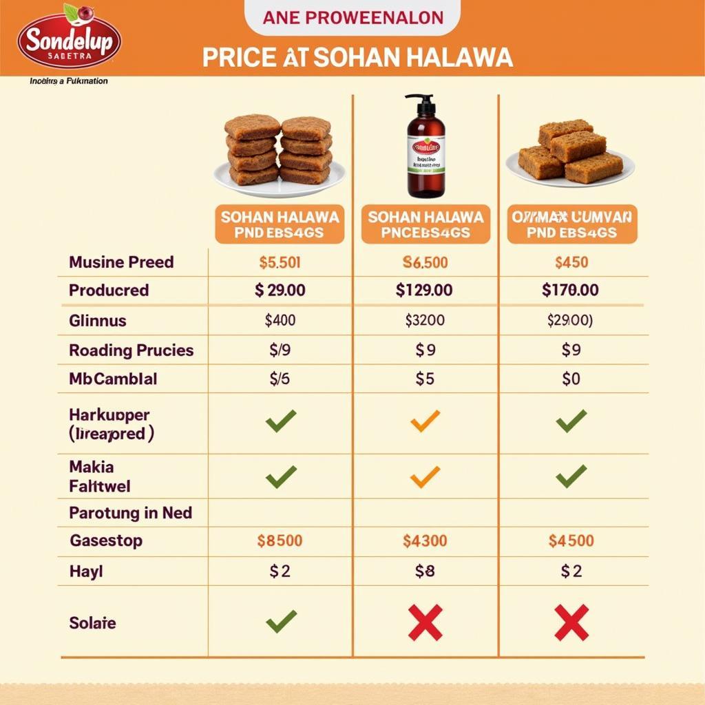 Sohan Halwa Price Comparison in Different Stores across Pakistan