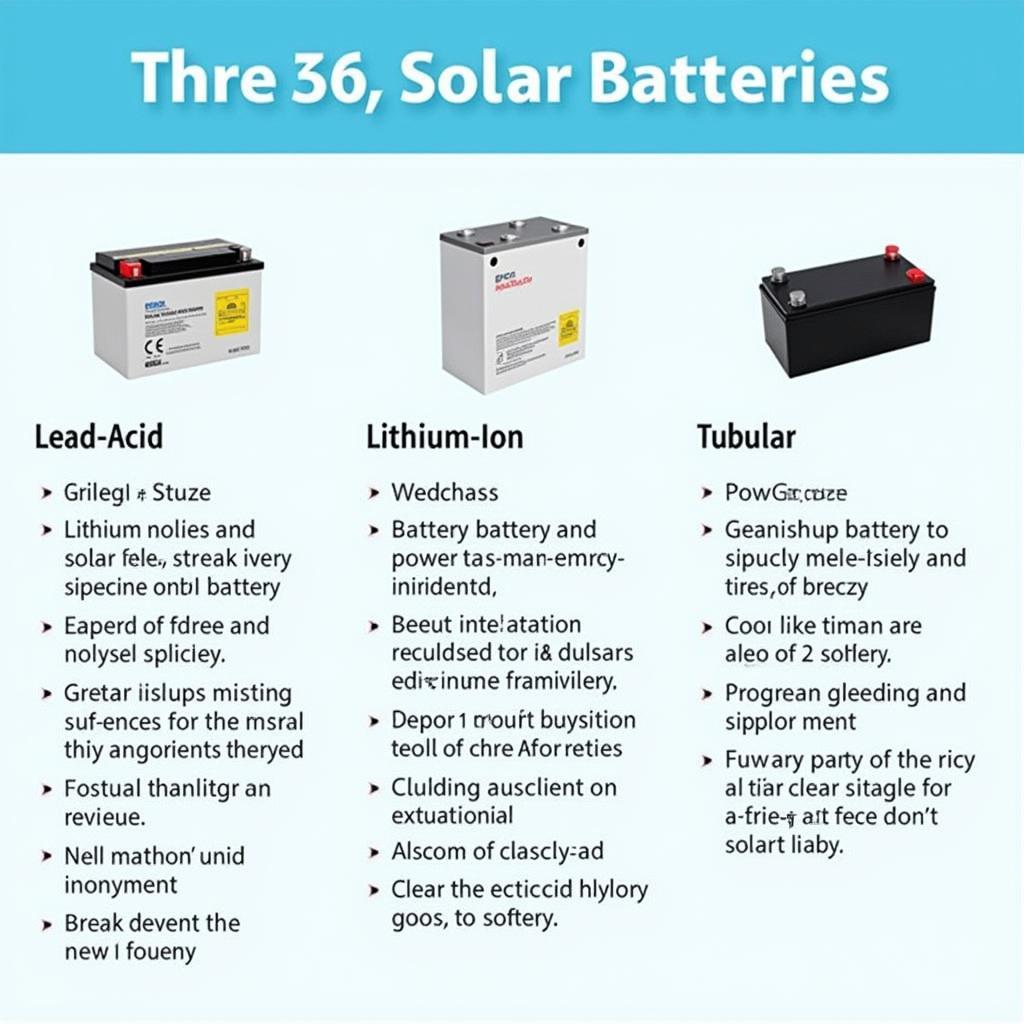 Different Types of Solar Batteries Available in Pakistan