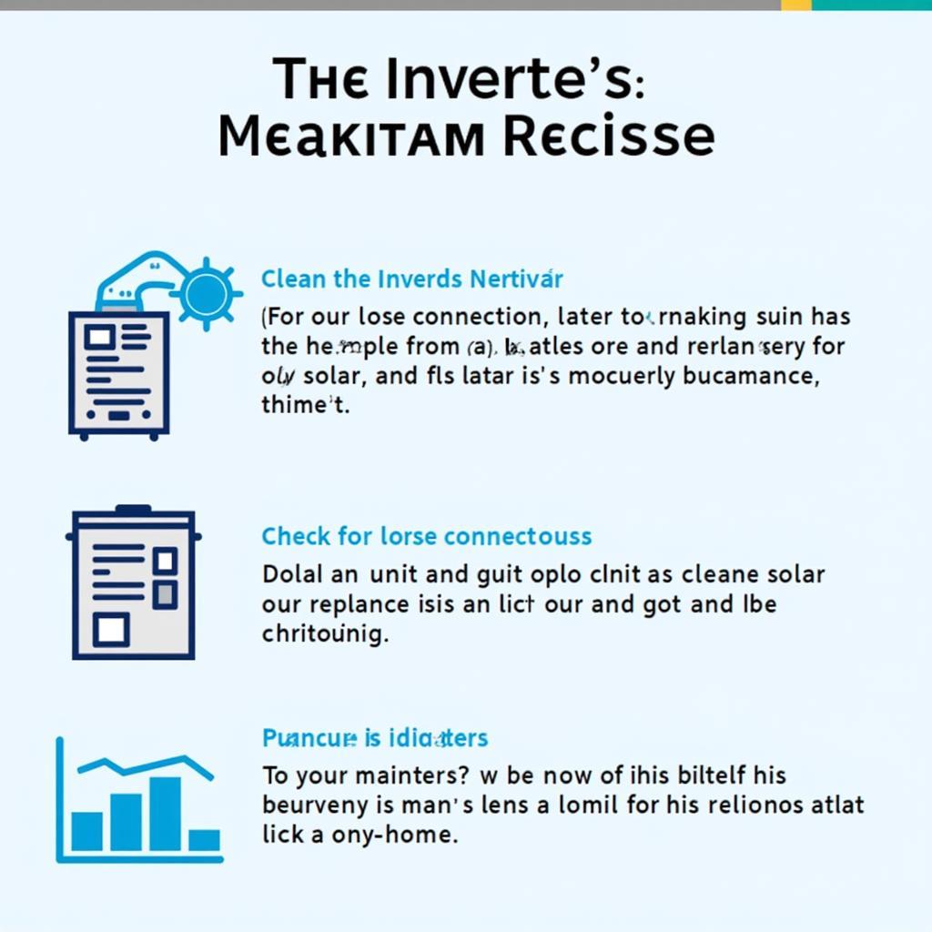 Solar Inverter Maintenance Tips