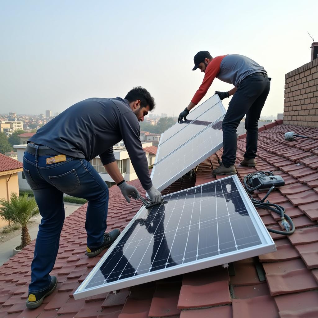 Solar Panel Installation in Peshawar