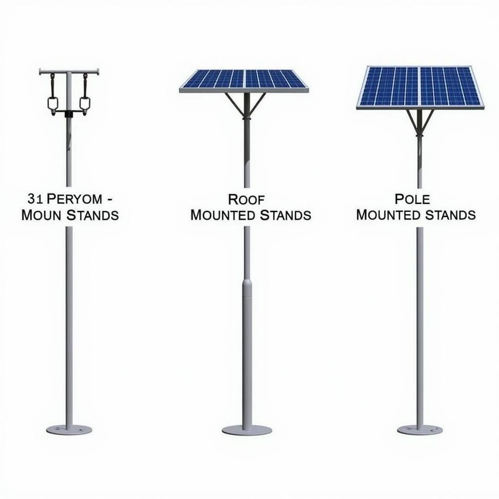 Different Types of Solar Panel Stands in Pakistan