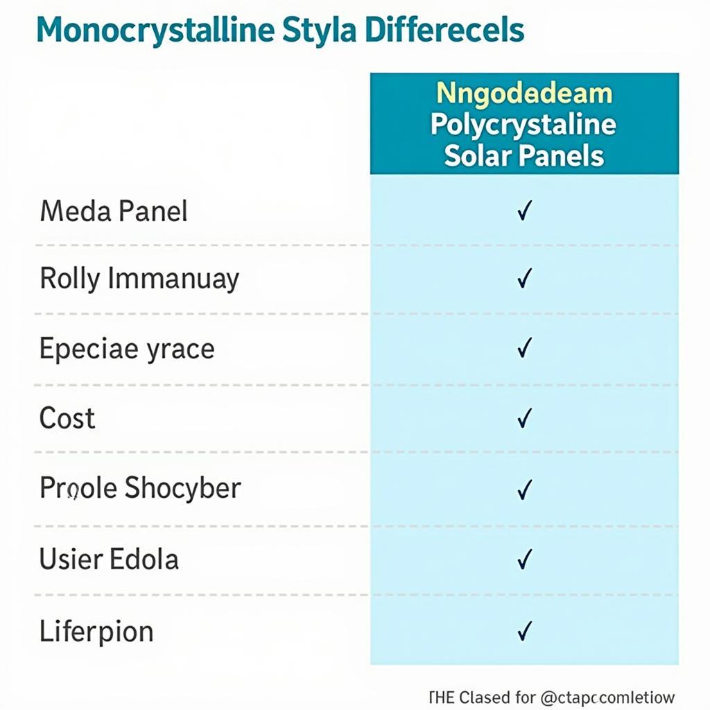 Comparing Solar Panel Types