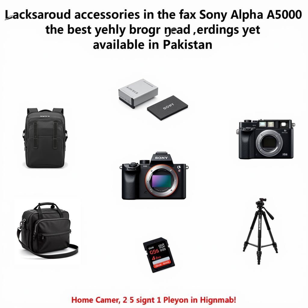 Sony Alpha A6000 Accessories in Pakistan