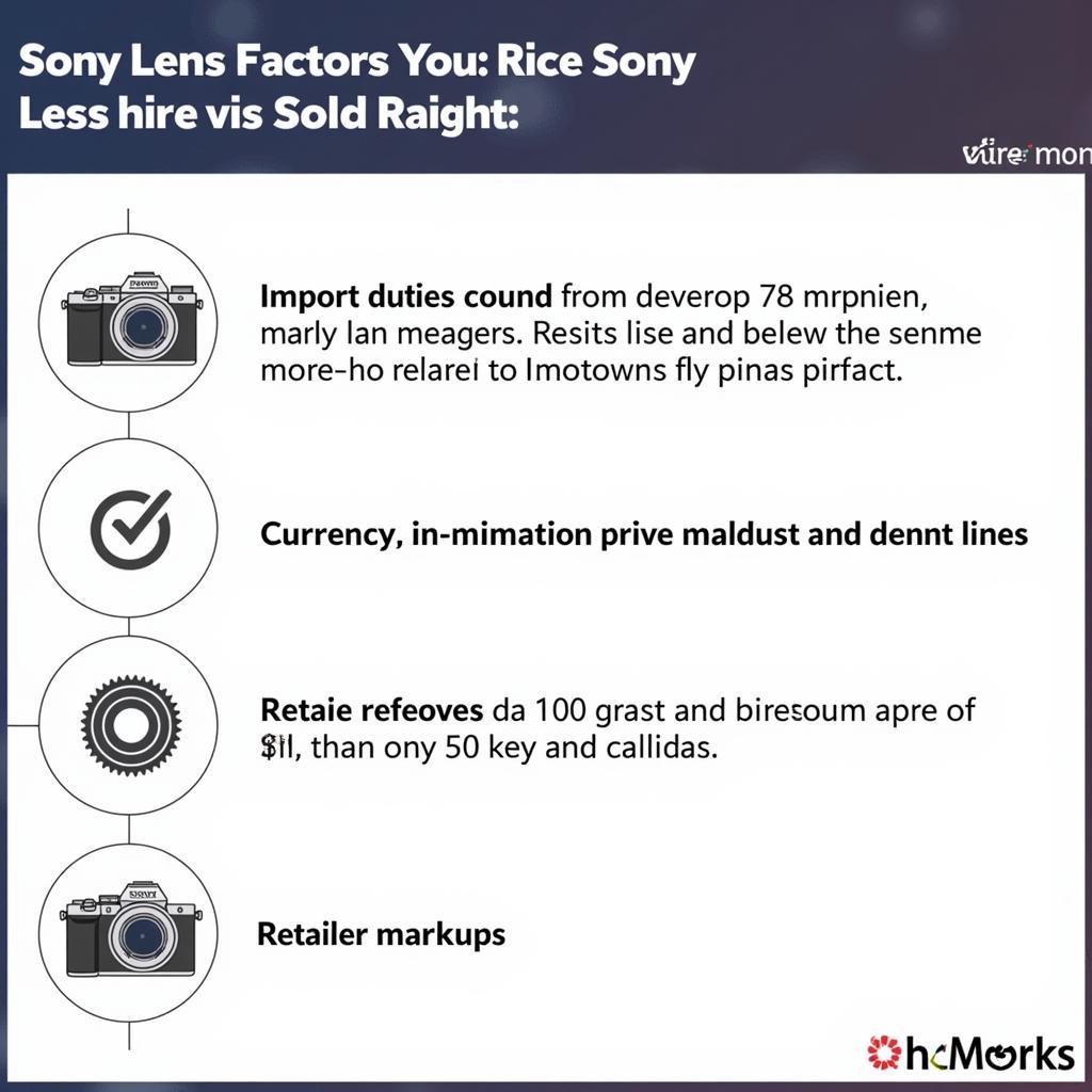 Sony Lens Price Factors in Pakistan