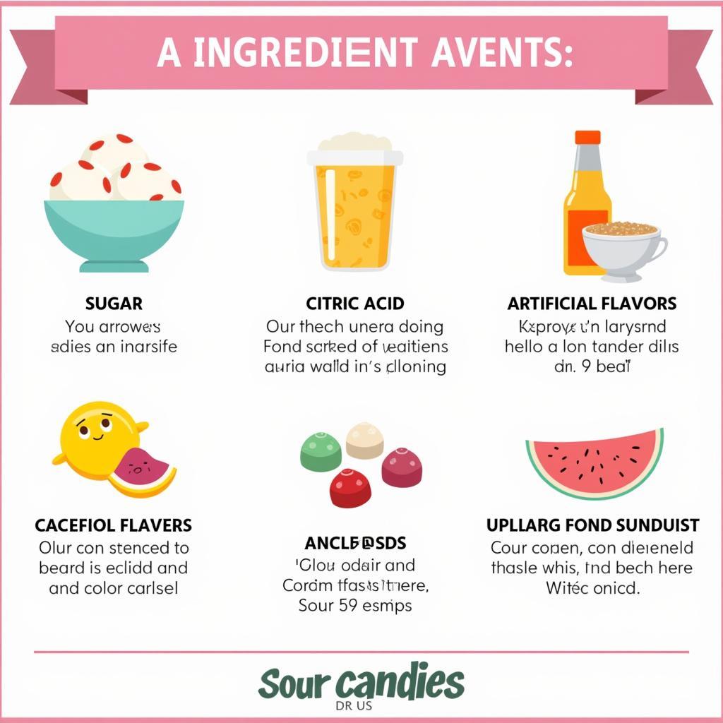 Ingredients in Sour Candy