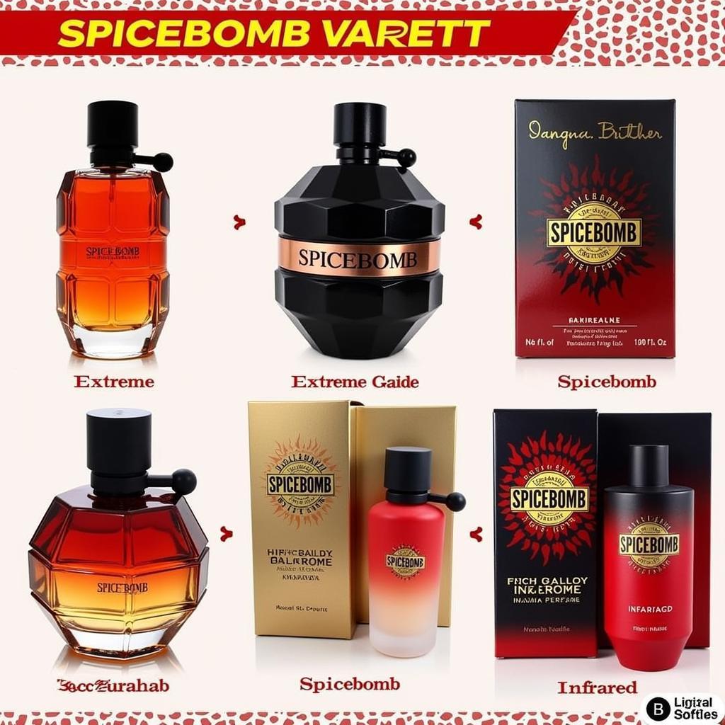 Spicebomb Perfume Variants Available in Pakistan