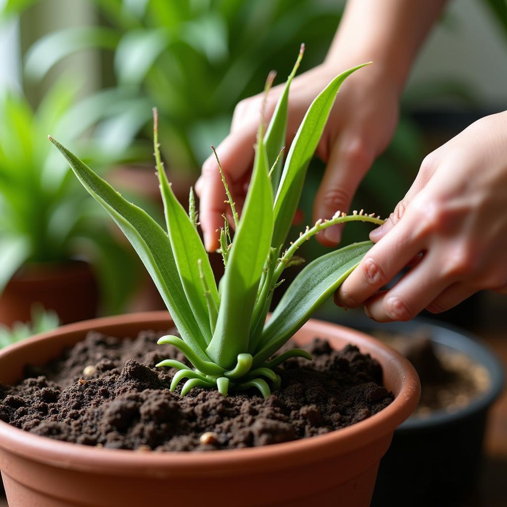 Spider Plant Propagation in Pakistan