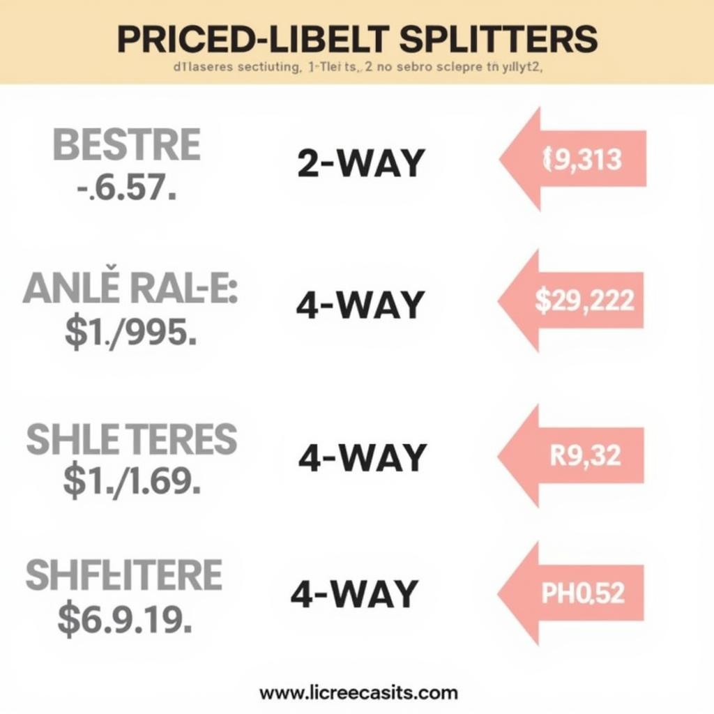 Splitter Types and Prices in Pakistan