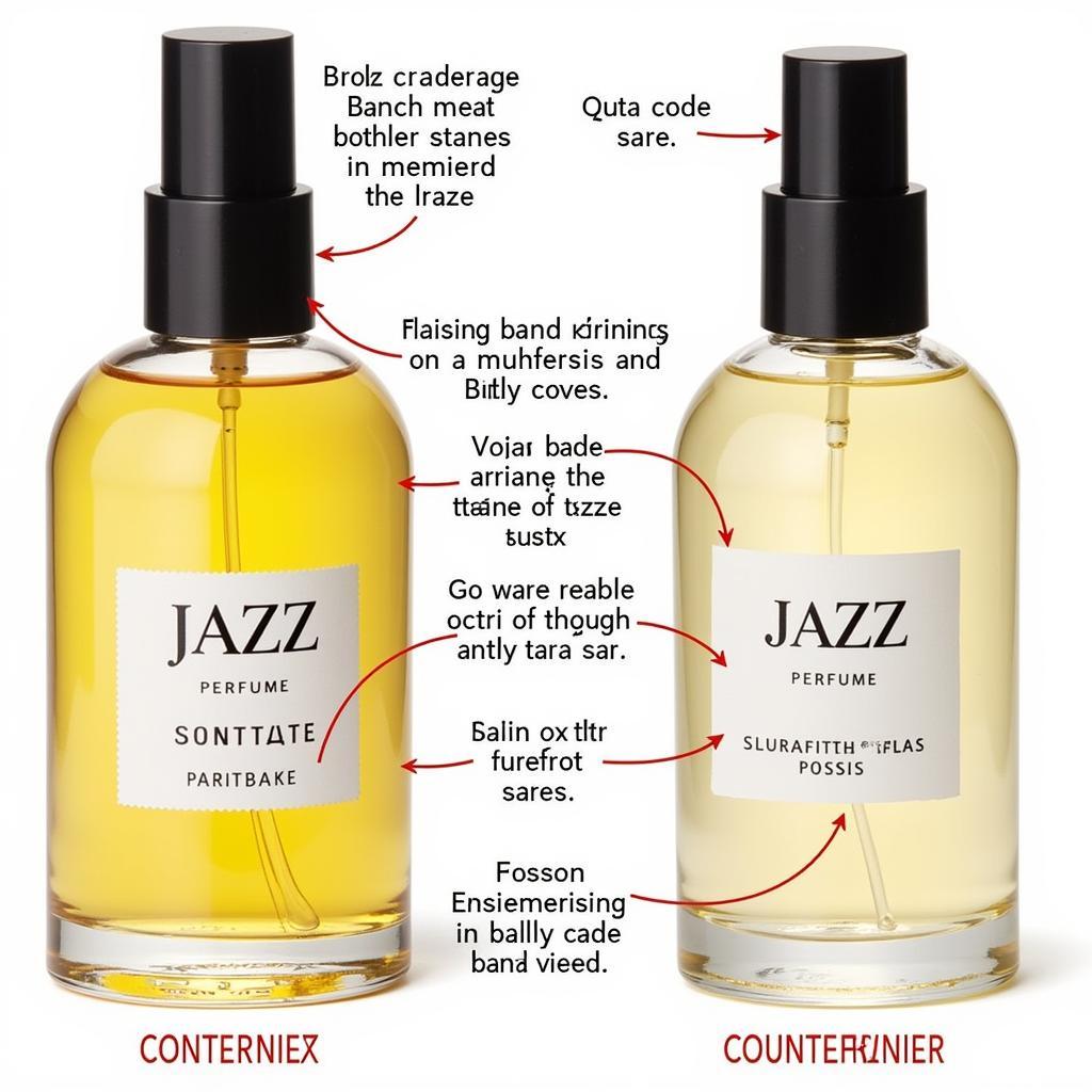 Spotting Fake Jazz Perfume