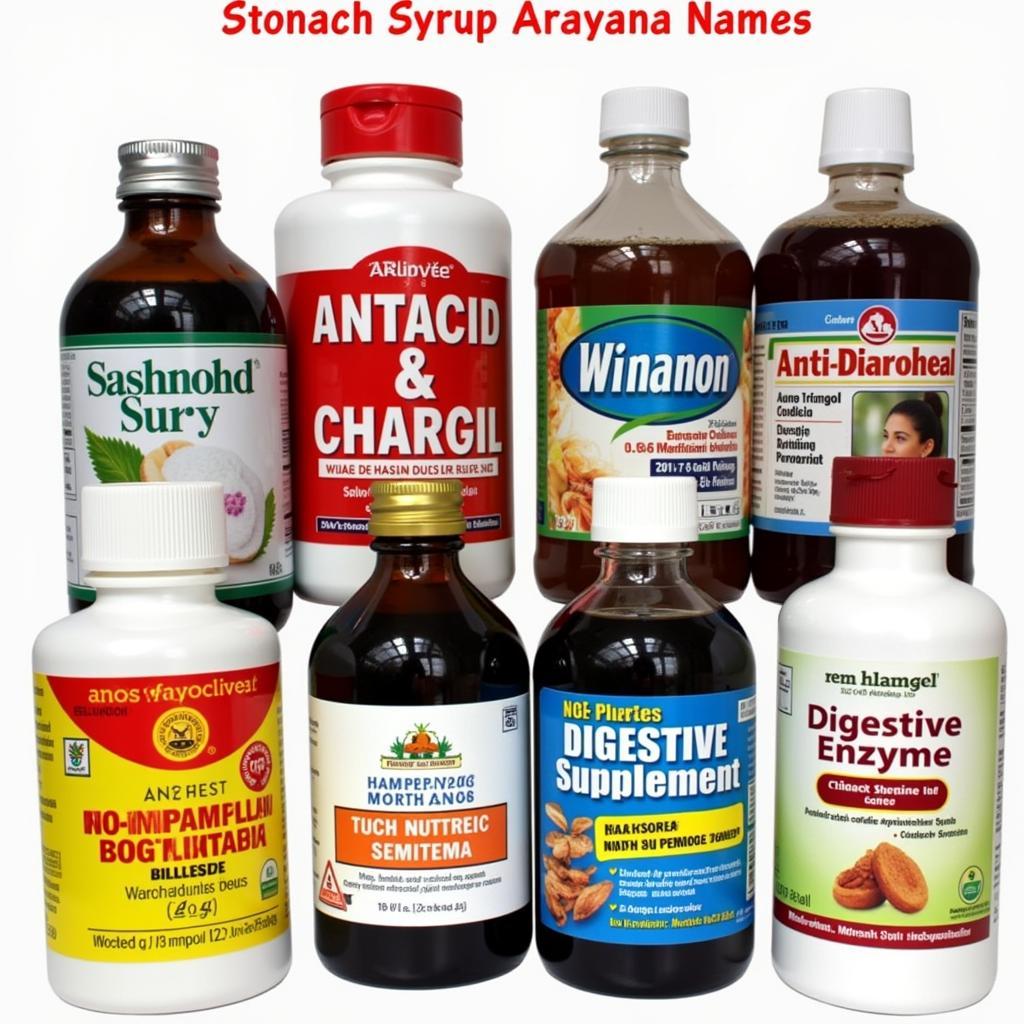 Different Types of Stomach Syrups Available in Pakistan