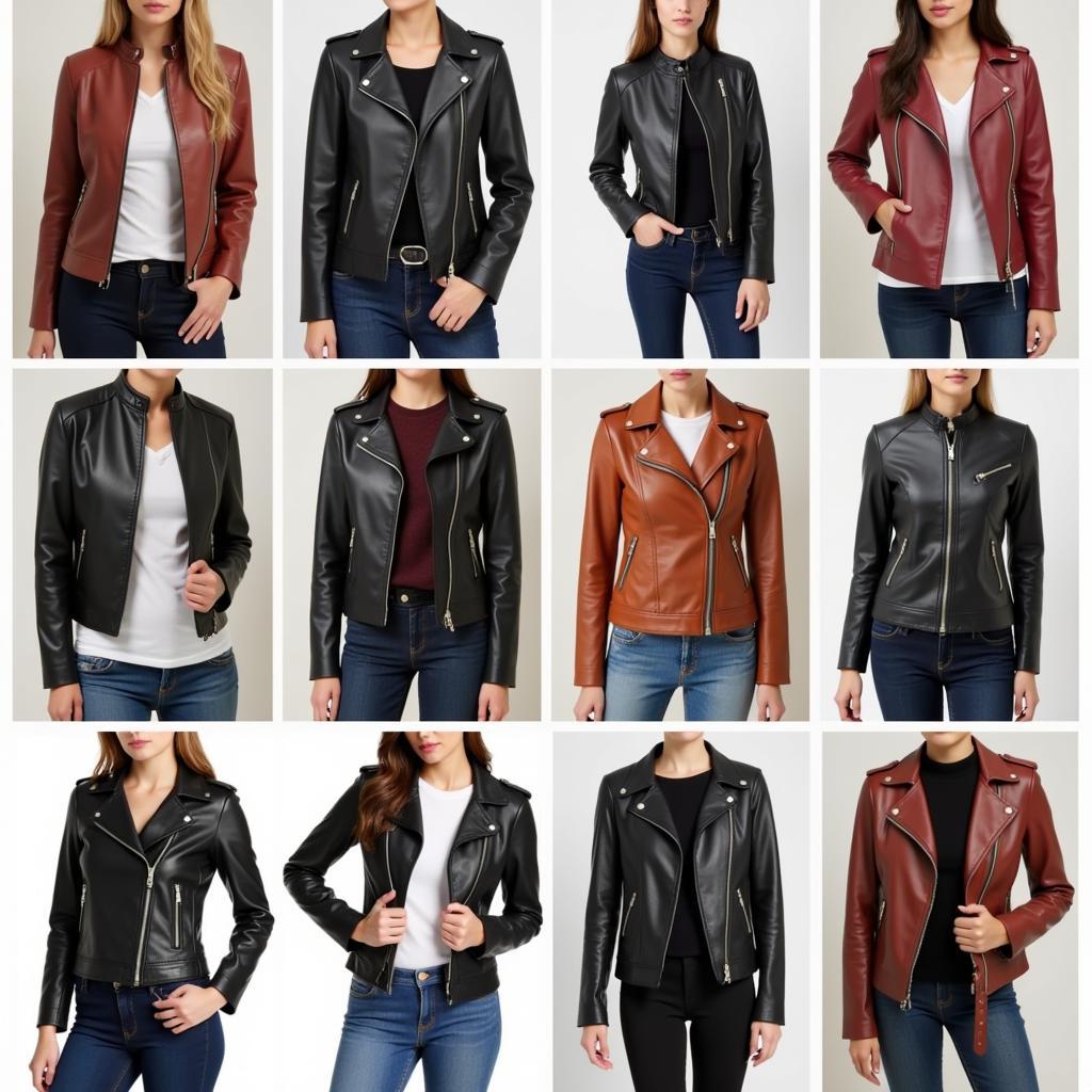 Stylish Women's Leather Jackets in Pakistan