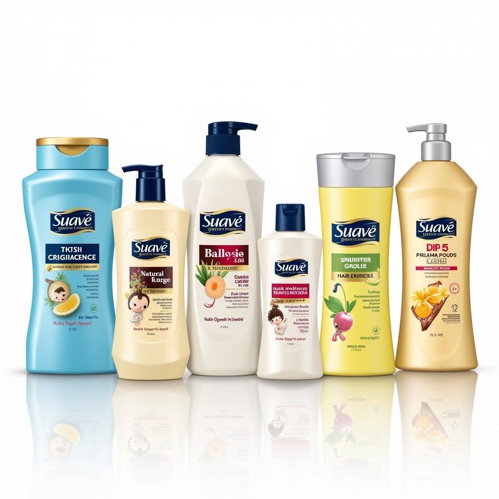 Suave Shampoo Variants Available in Pakistan