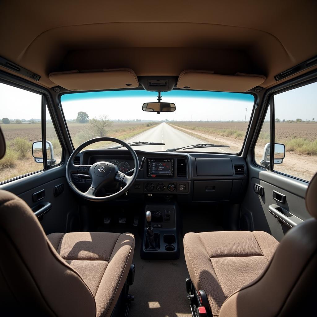 Suzuki High Roof Interior in Pakistan