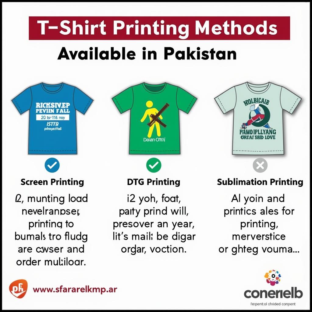 T-Shirt Printing Methods in Pakistan