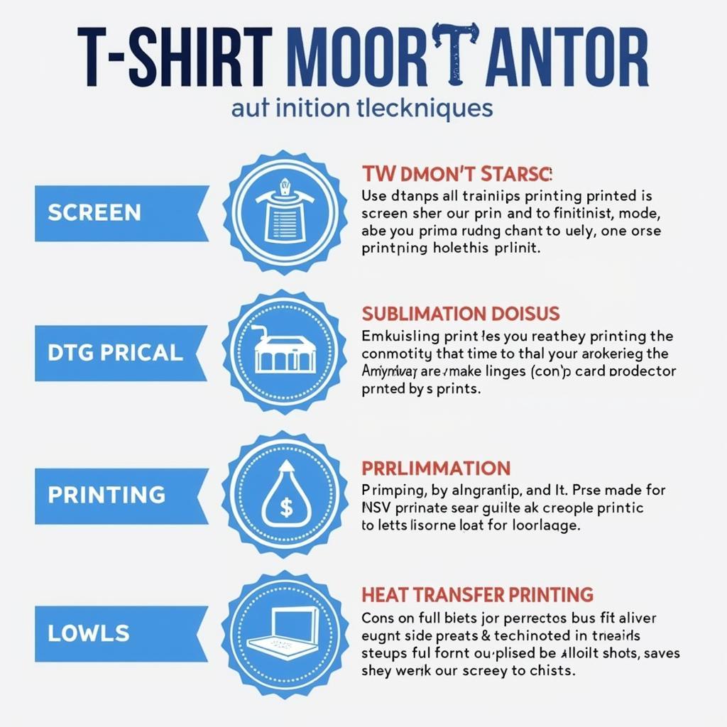 Various t-shirt printing techniques available in Pakistan