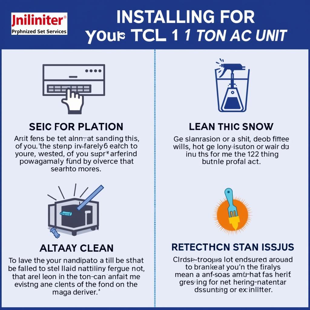 TCL 1 Ton AC Installation and Maintenance Tips