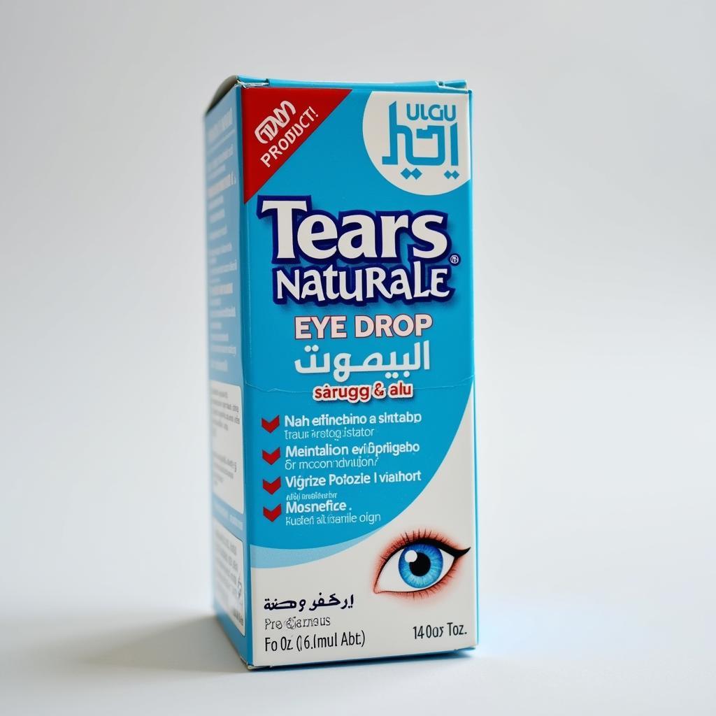 Tears Naturale Eye Drops Packaging in Pakistan