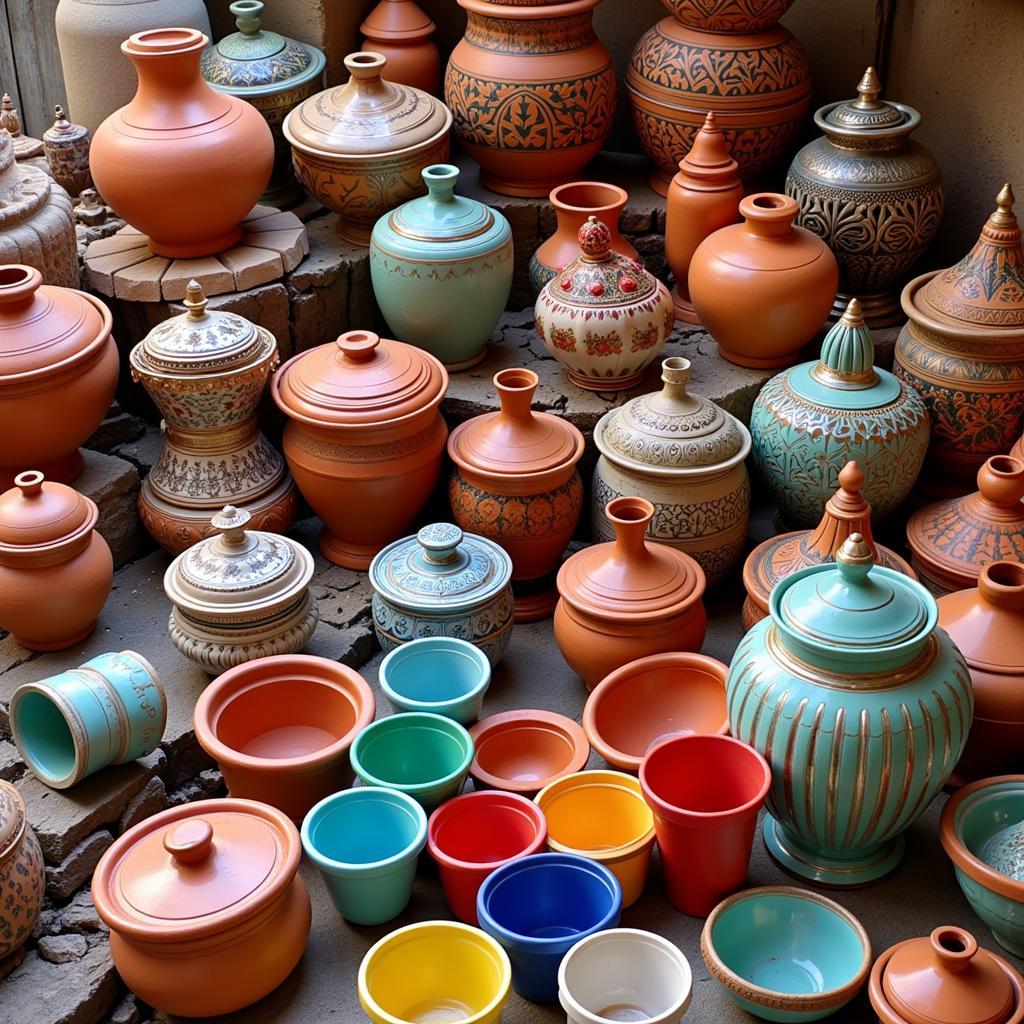 Terracotta, Plastic, and Ceramic Gamlas in Pakistan