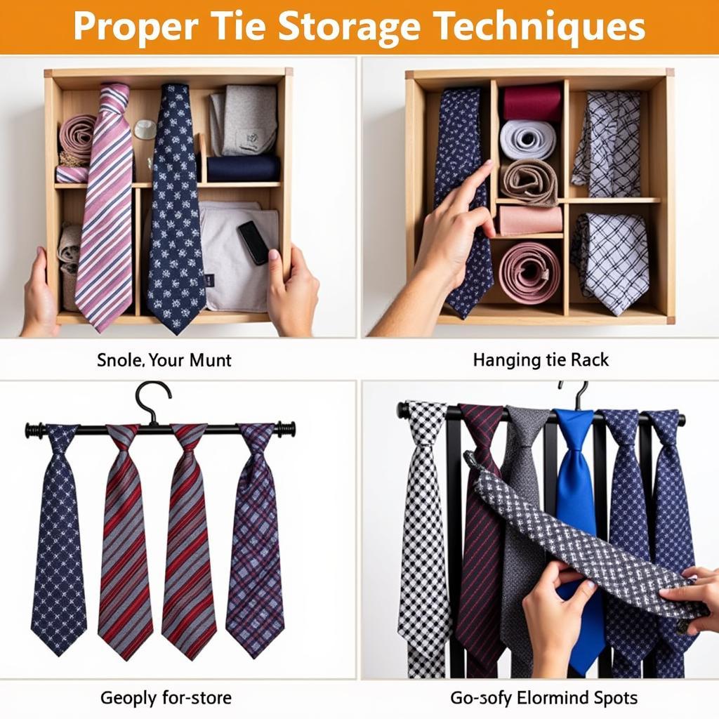 Tie Set Care and Storage