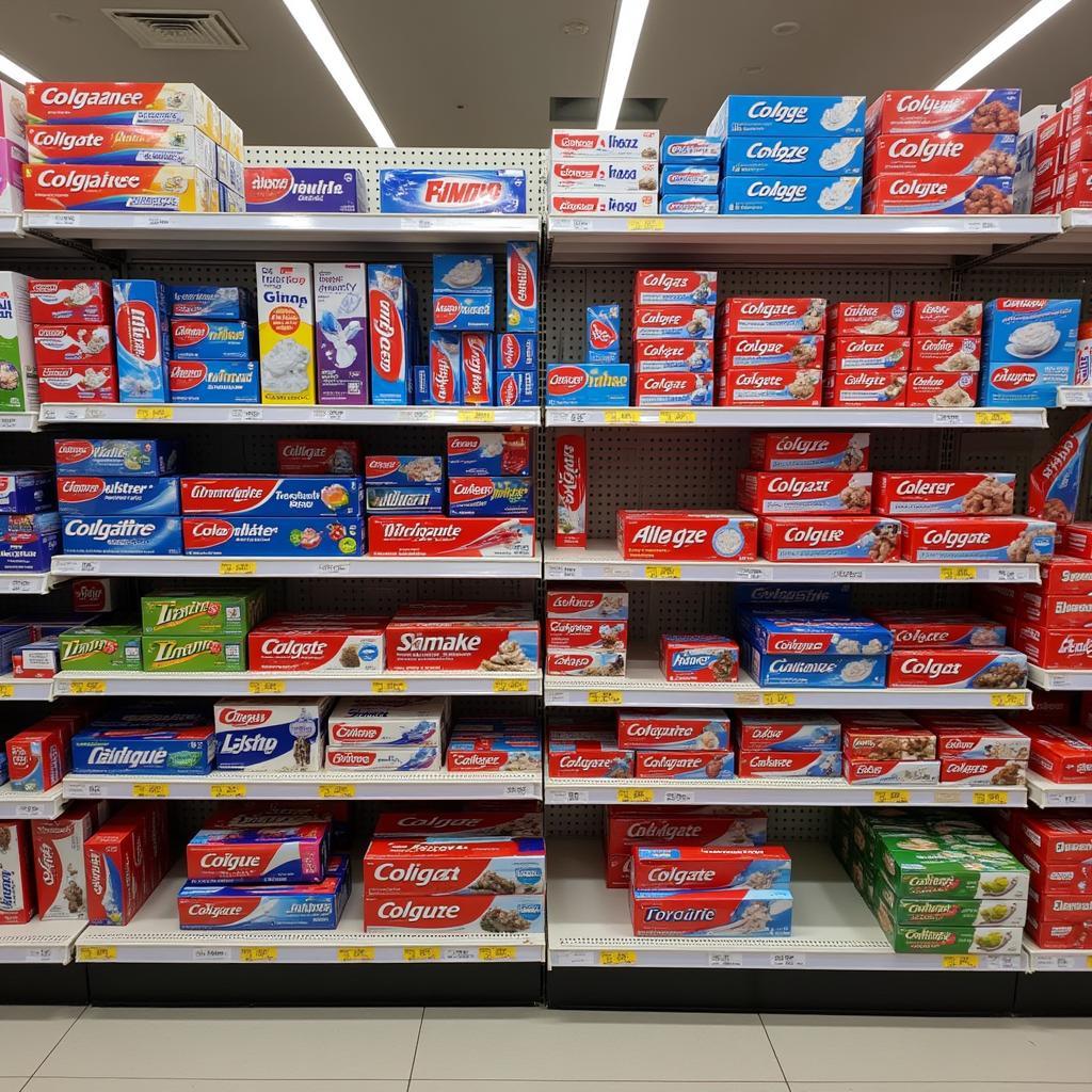 Variety of Toothpaste Brands in Pakistan