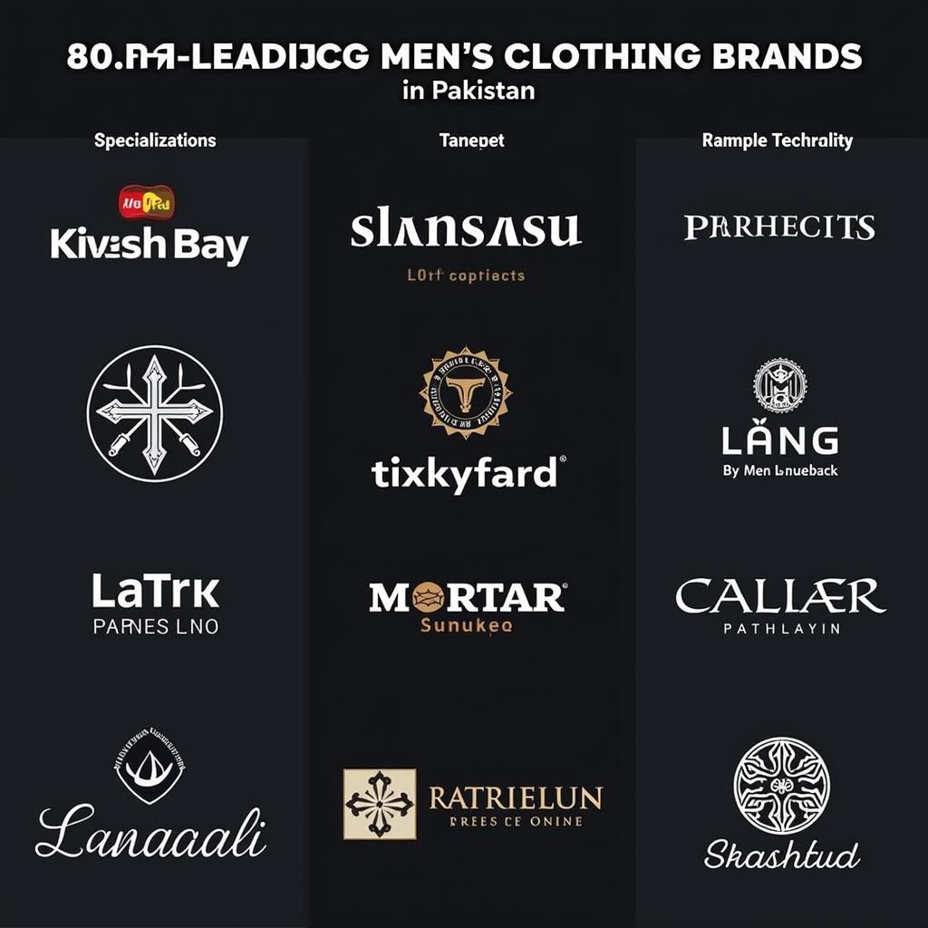 Top men's clothing brands in Pakistan