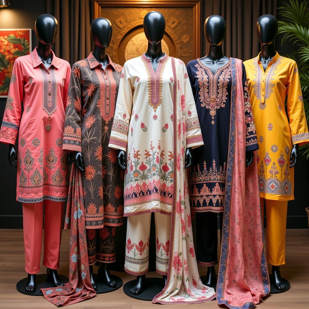 Top Pakistani Lawn Brands Showcase