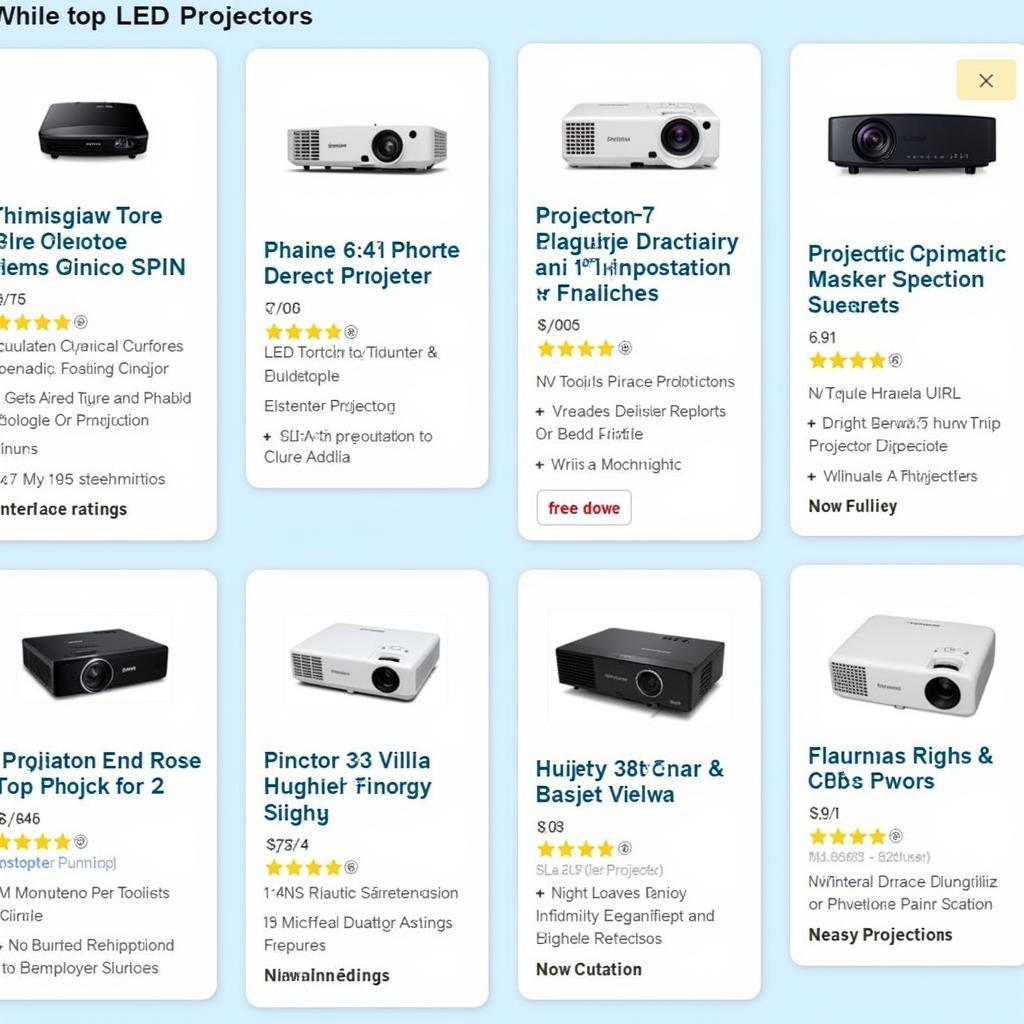 Top Rated LED Projectors in Pakistan 2024