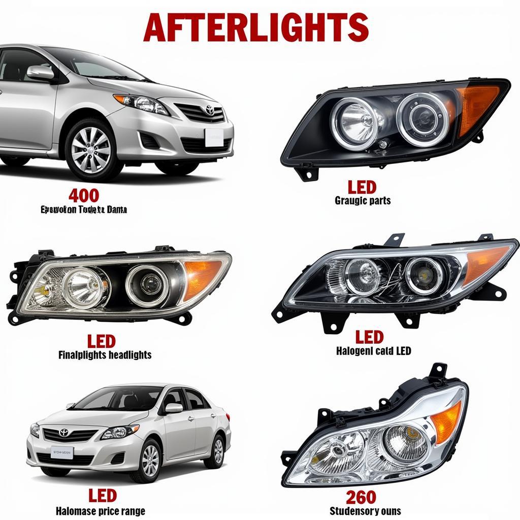 Toyota Corolla Headlight Types: Genuine, Aftermarket, LED, Halogen