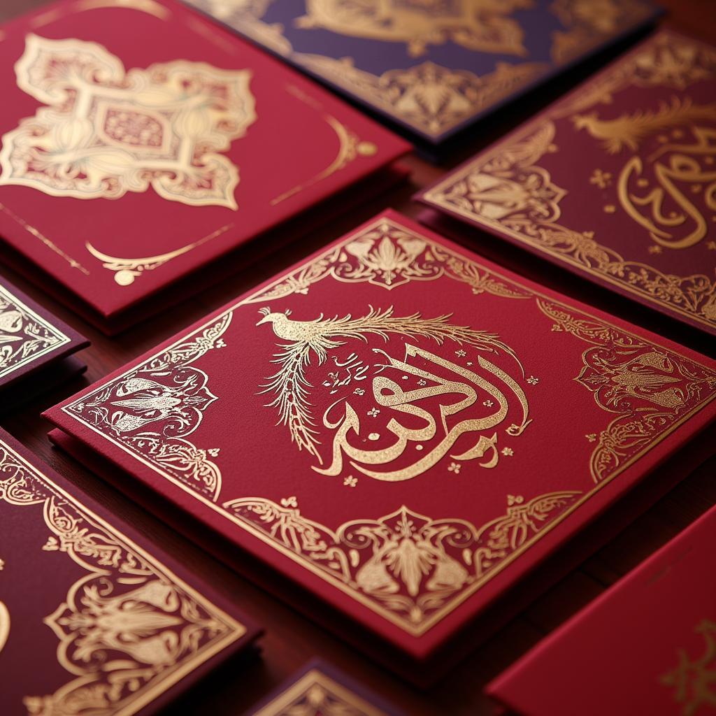 Traditional Pakistani Walima Card Designs: Embracing Cultural Heritage