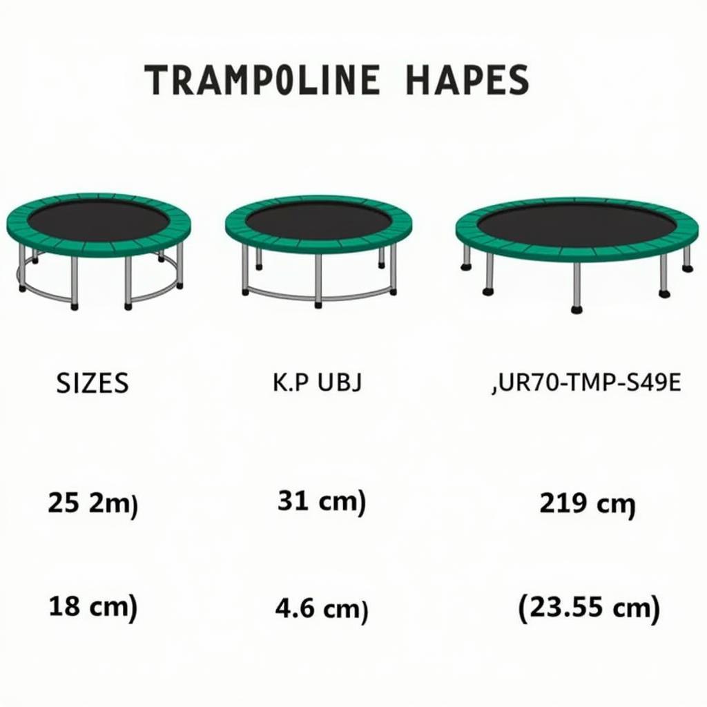 Trampoline Sizes and Shapes Available in Pakistan