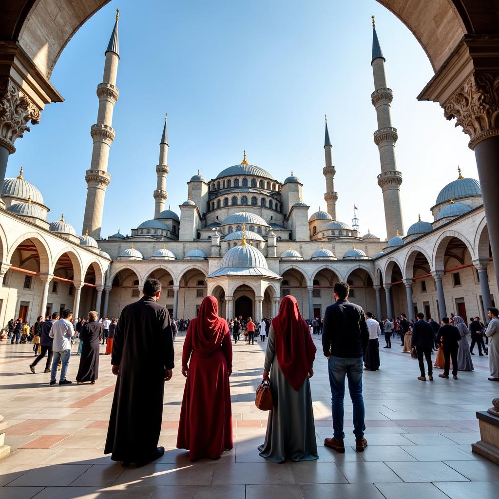 Exploring Istanbul's Blue Mosque on a Turkey Travel Package