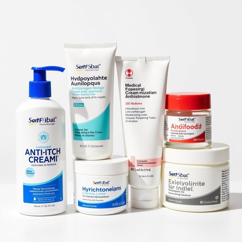 Different types of anti-itch creams available