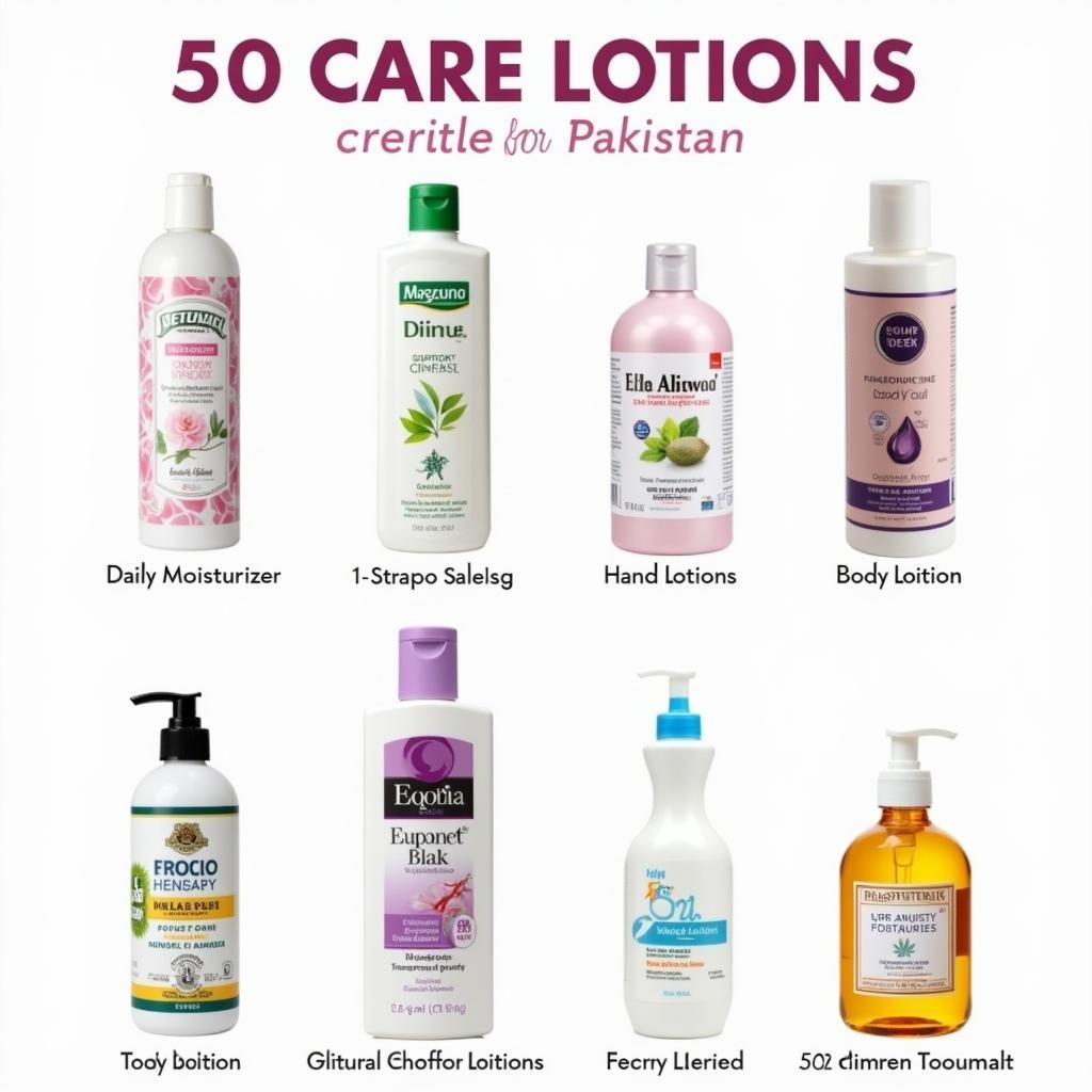 Different Types of Care Lotions Available in Pakistan