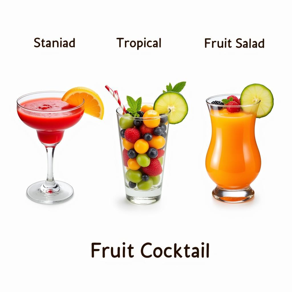 Types of Fruit Cocktail Available in Pakistan