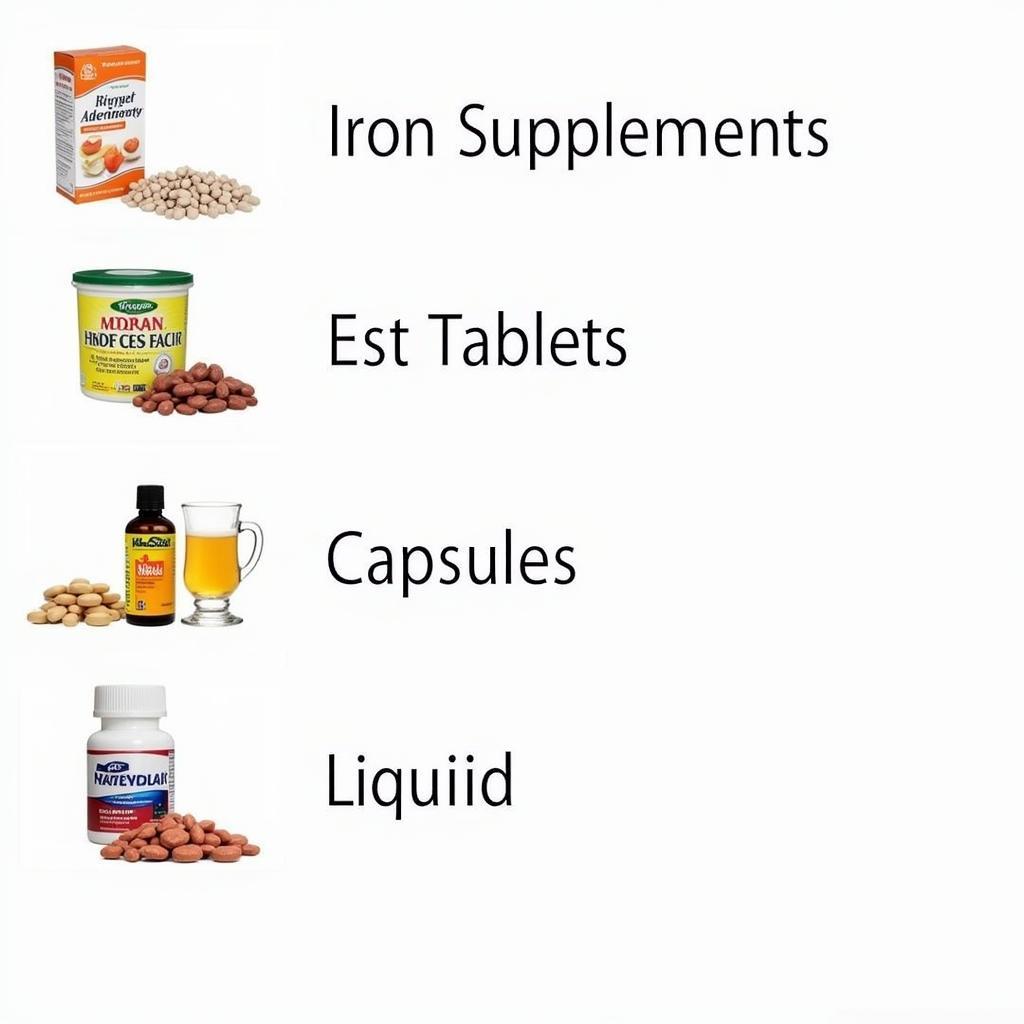 Various Types of Iron Supplements Available in Pakistan