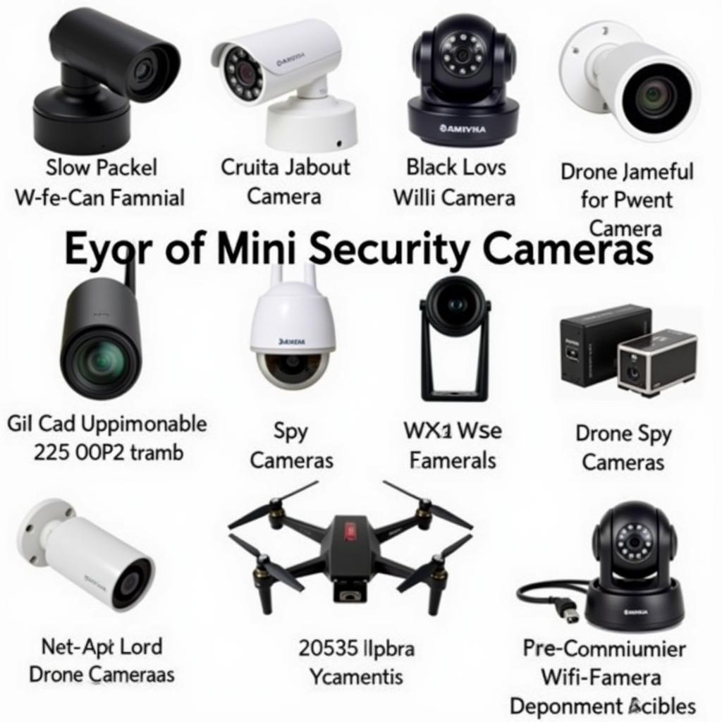 Types of Mini Cameras in Pakistan