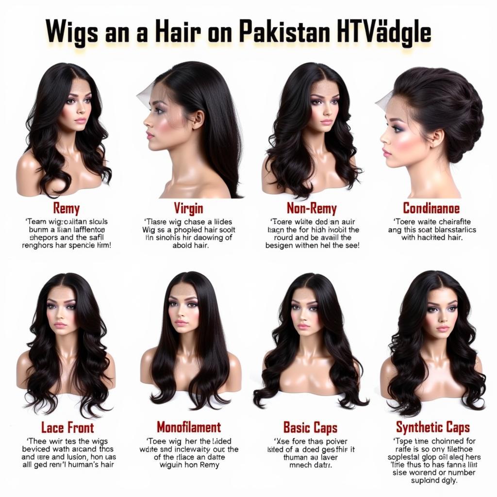 Different Types of Wigs Available in Pakistan