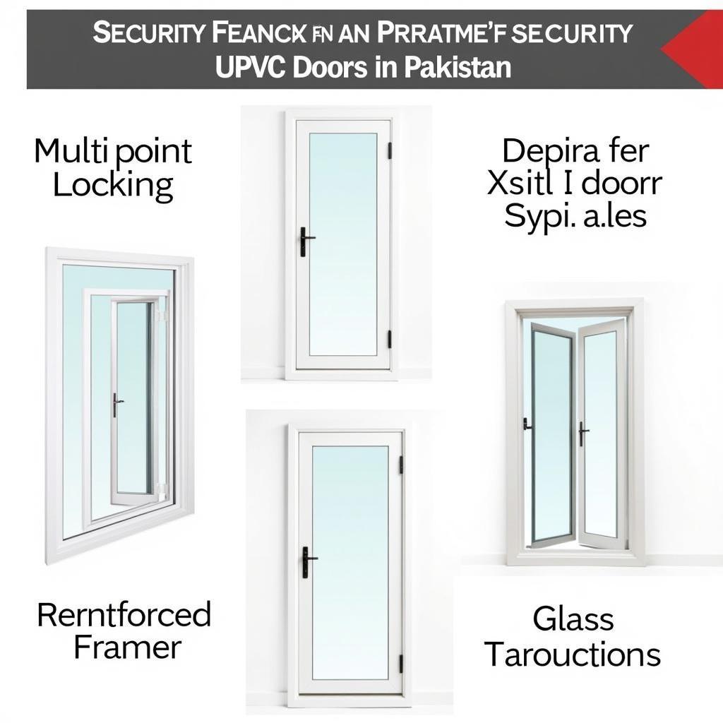 Enhanced Security Features for UPVC Doors in Pakistan