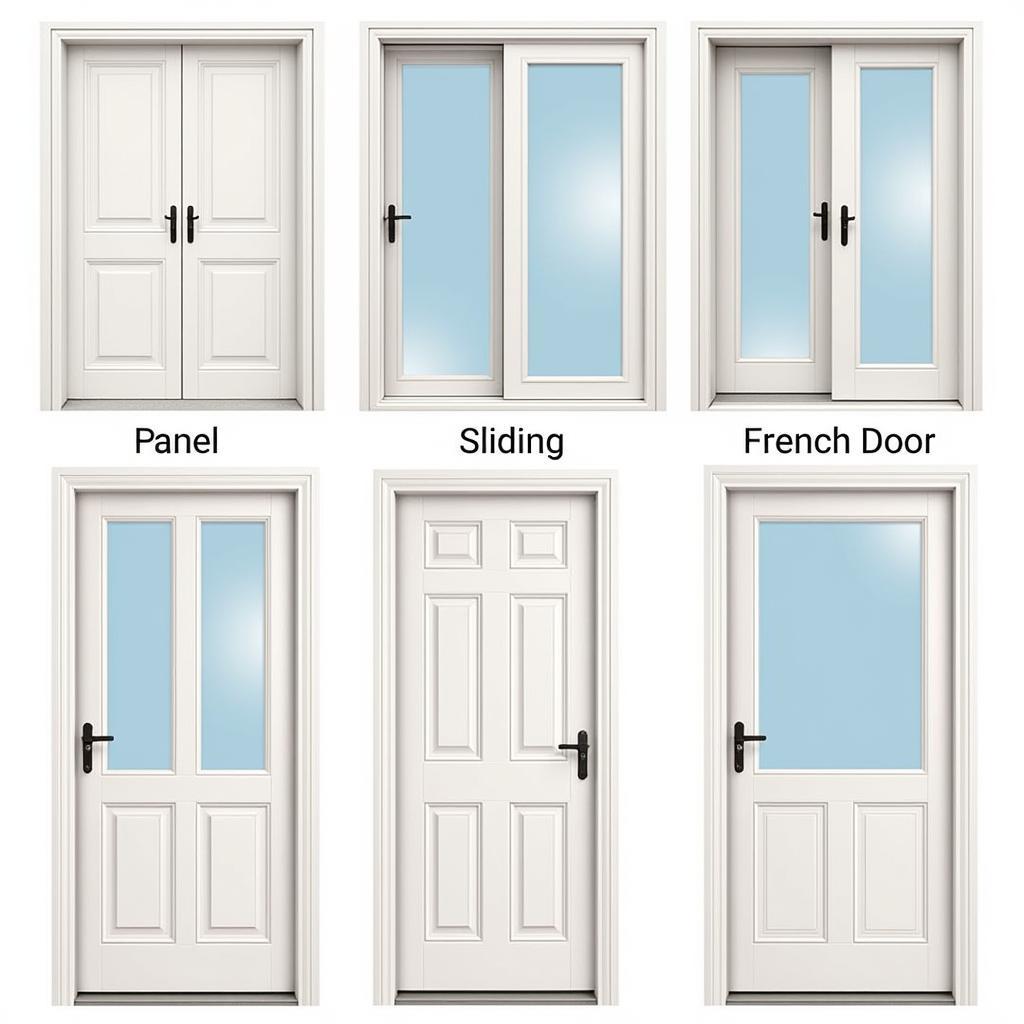 Modern and Traditional UPVC Door Styles in Pakistan