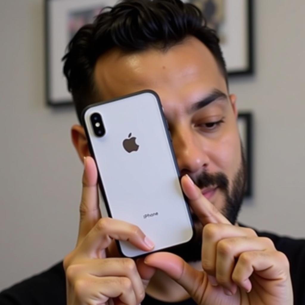 Testing the Functionality of a Used iPhone X