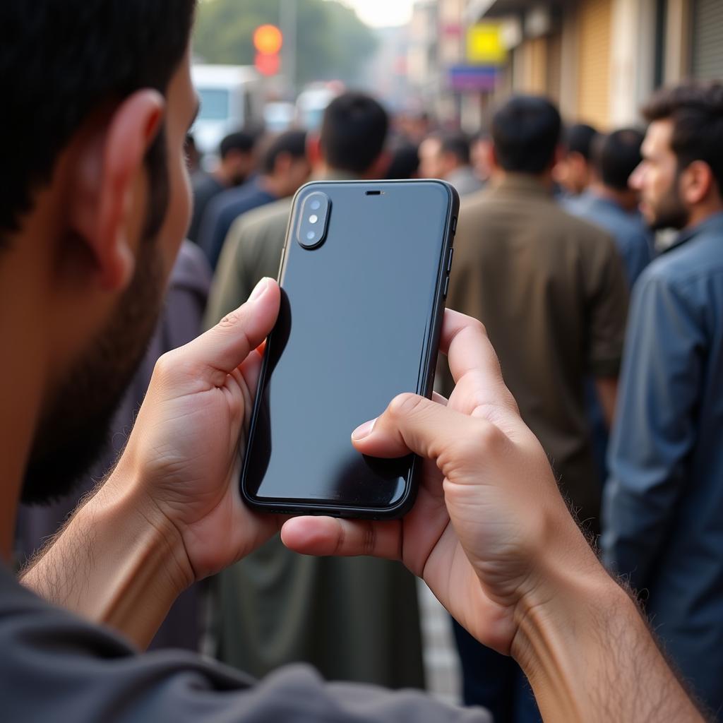 Inspecting a Used iPhone X in Pakistan